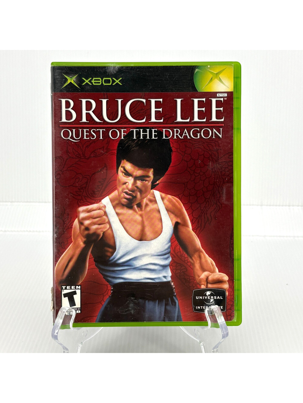 Bruce Lee Quest Of The Dragon Original Xbox Complete CIB NTSC Fighting Game